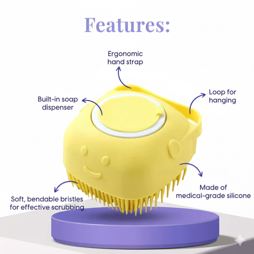 Jiyu Body Shower Scrubber with Dispenser